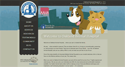 Desktop Screenshot of oaklandanimal.com